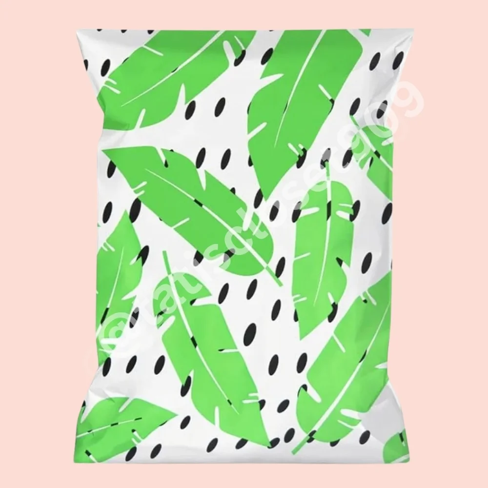 20- palm Leaf poly mailers size 10x13